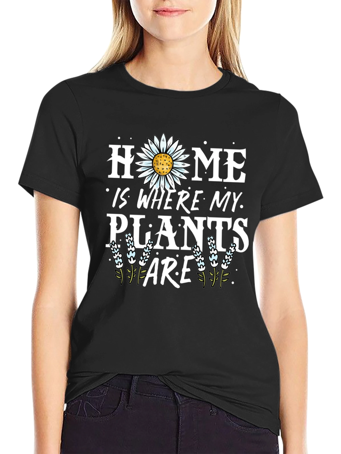 Home is Where My Plants Are Graphic T-Shirt
