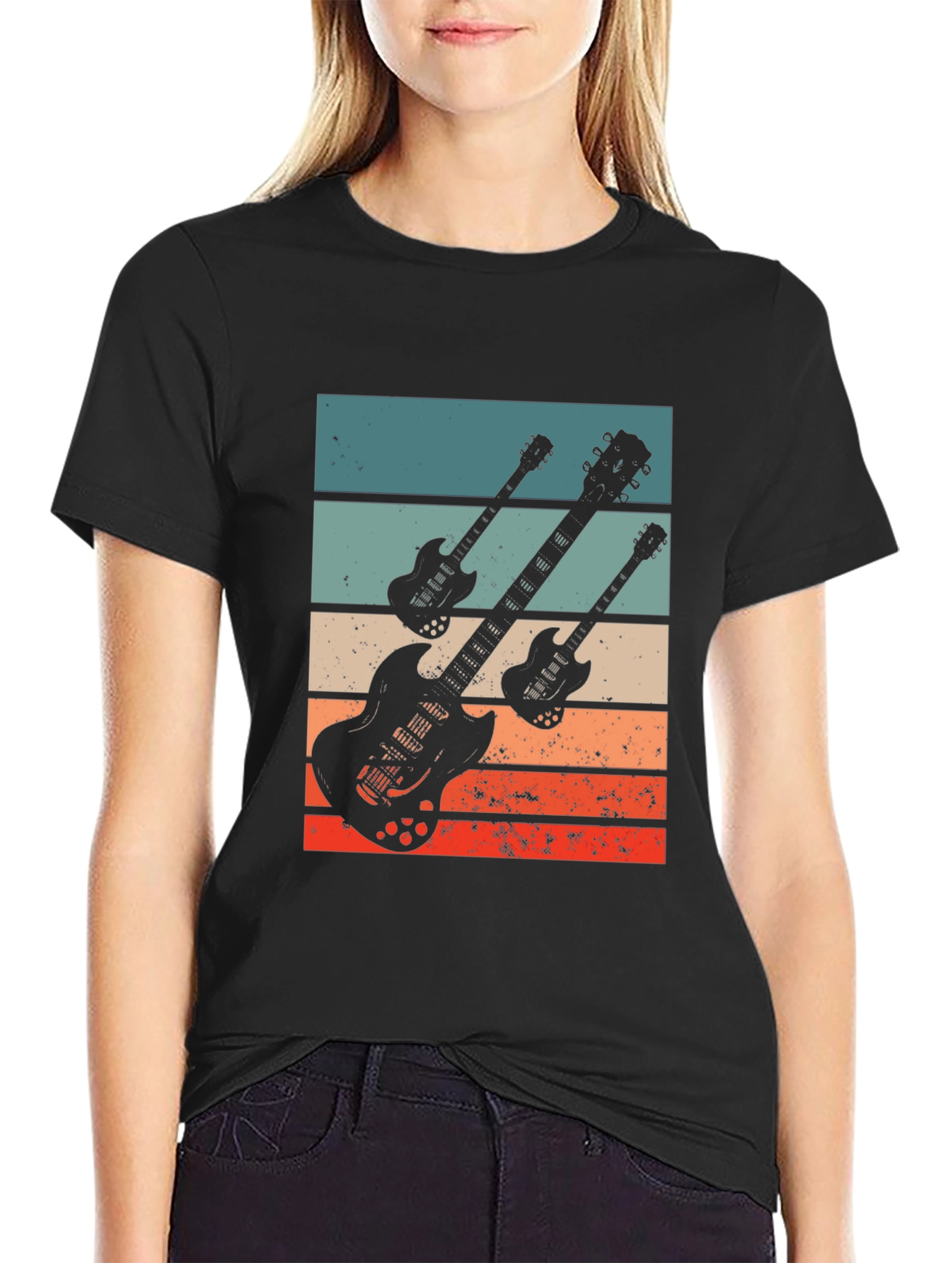 Retro Guitar T-Shirt