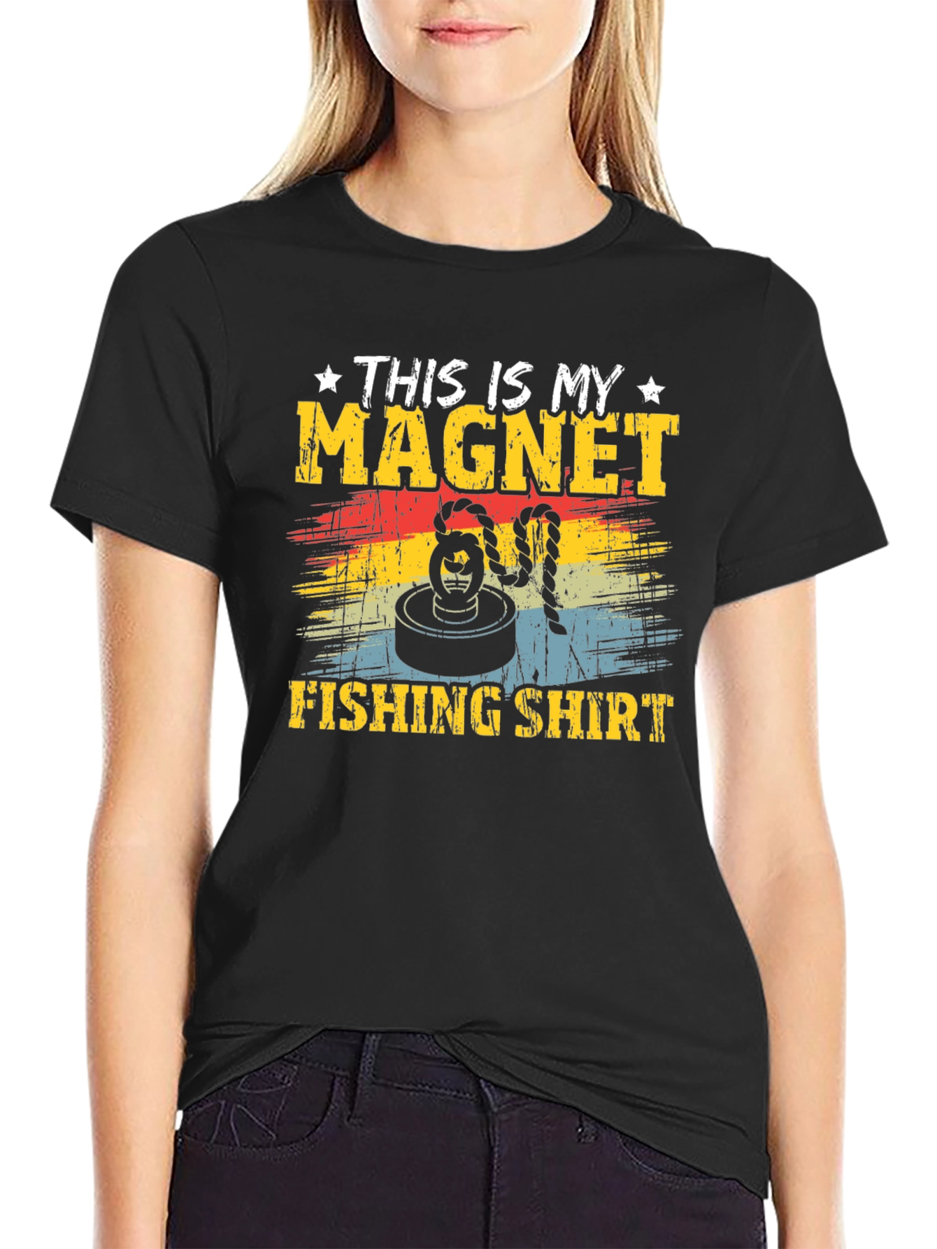 Magnet Fishing T-Shirt - This Is My Fishing Shirt