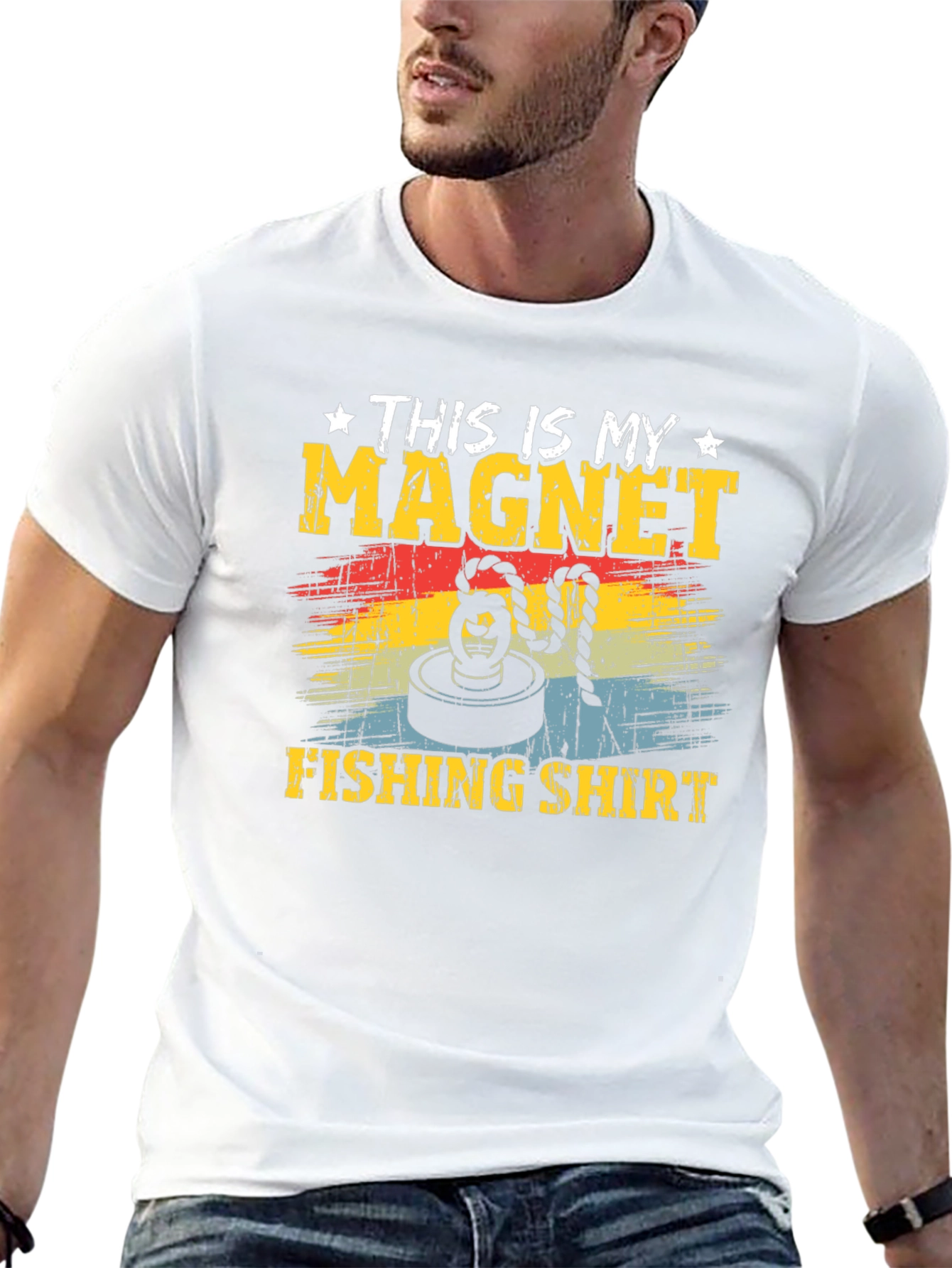 Magnet Fishing T-Shirt - This Is My Fishing Shirt