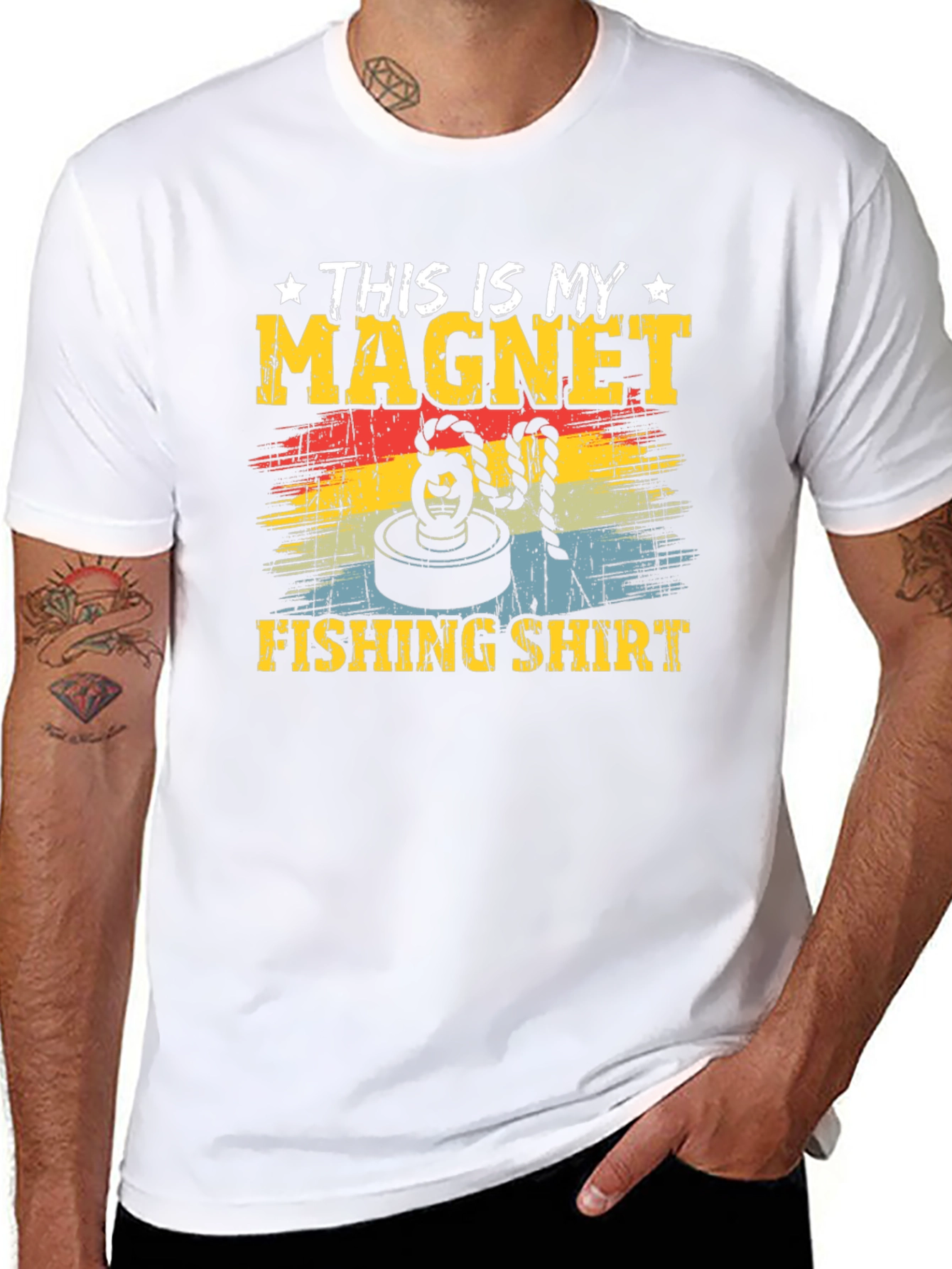 Magnet Fishing T-Shirt - This Is My Fishing Shirt