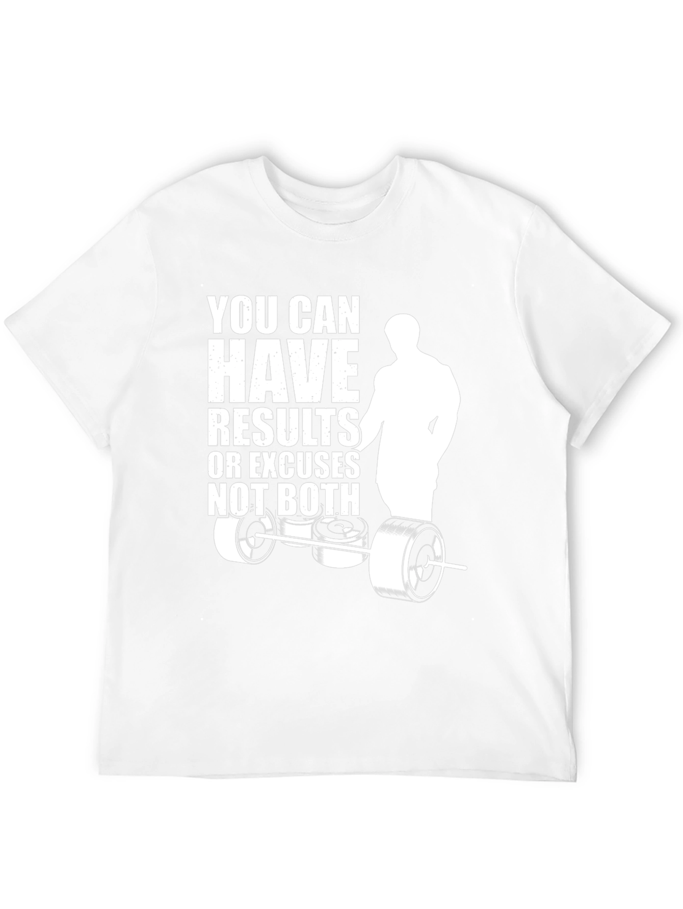 Motivational Gym T-Shirt: Results or Excuses