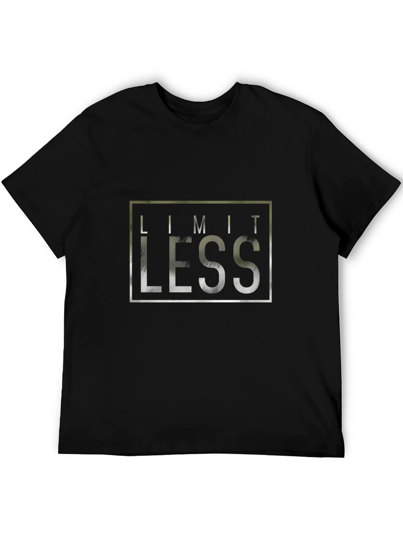 Limitless Graphic Tee - Black Cotton Comfort