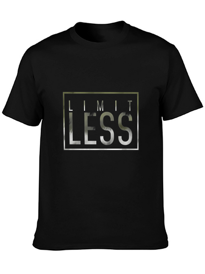 Limitless Graphic Tee - Black Cotton Comfort
