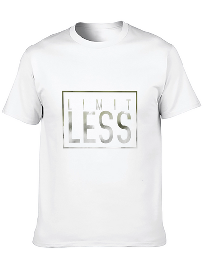 Limitless Graphic Tee - Black Cotton Comfort