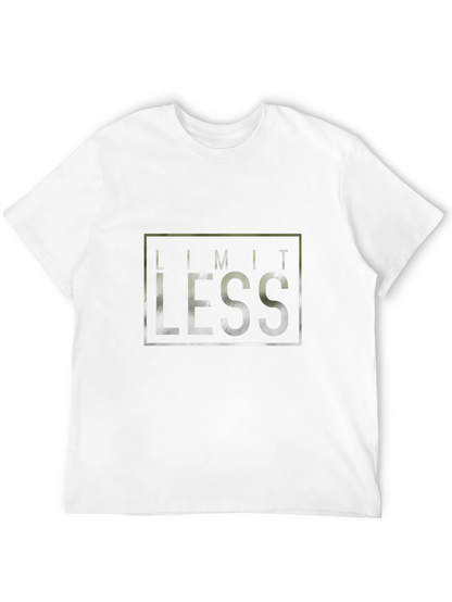 Limitless Graphic Tee - Black Cotton Comfort