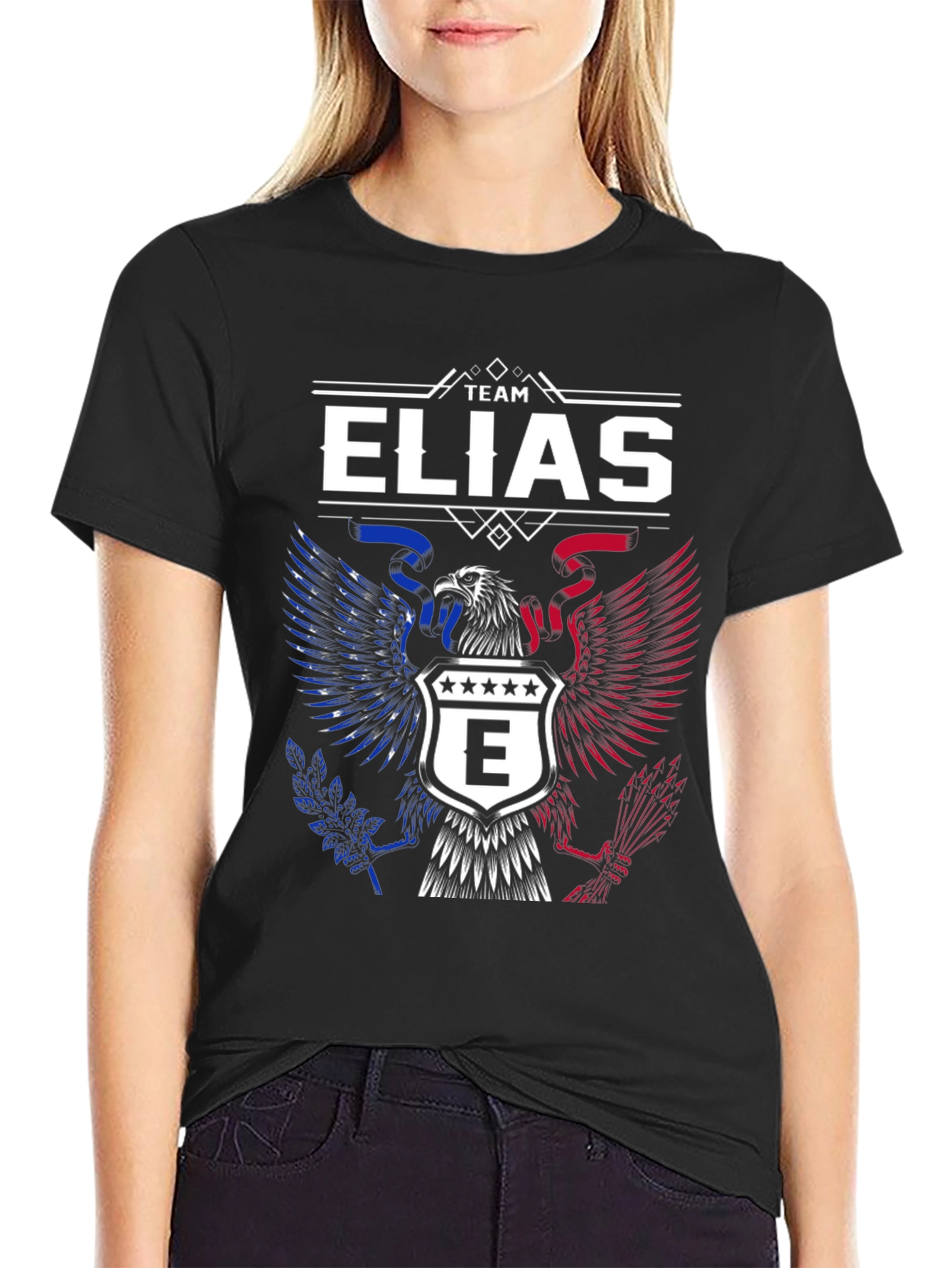 Team Elias Eagle Crest T-Shirt