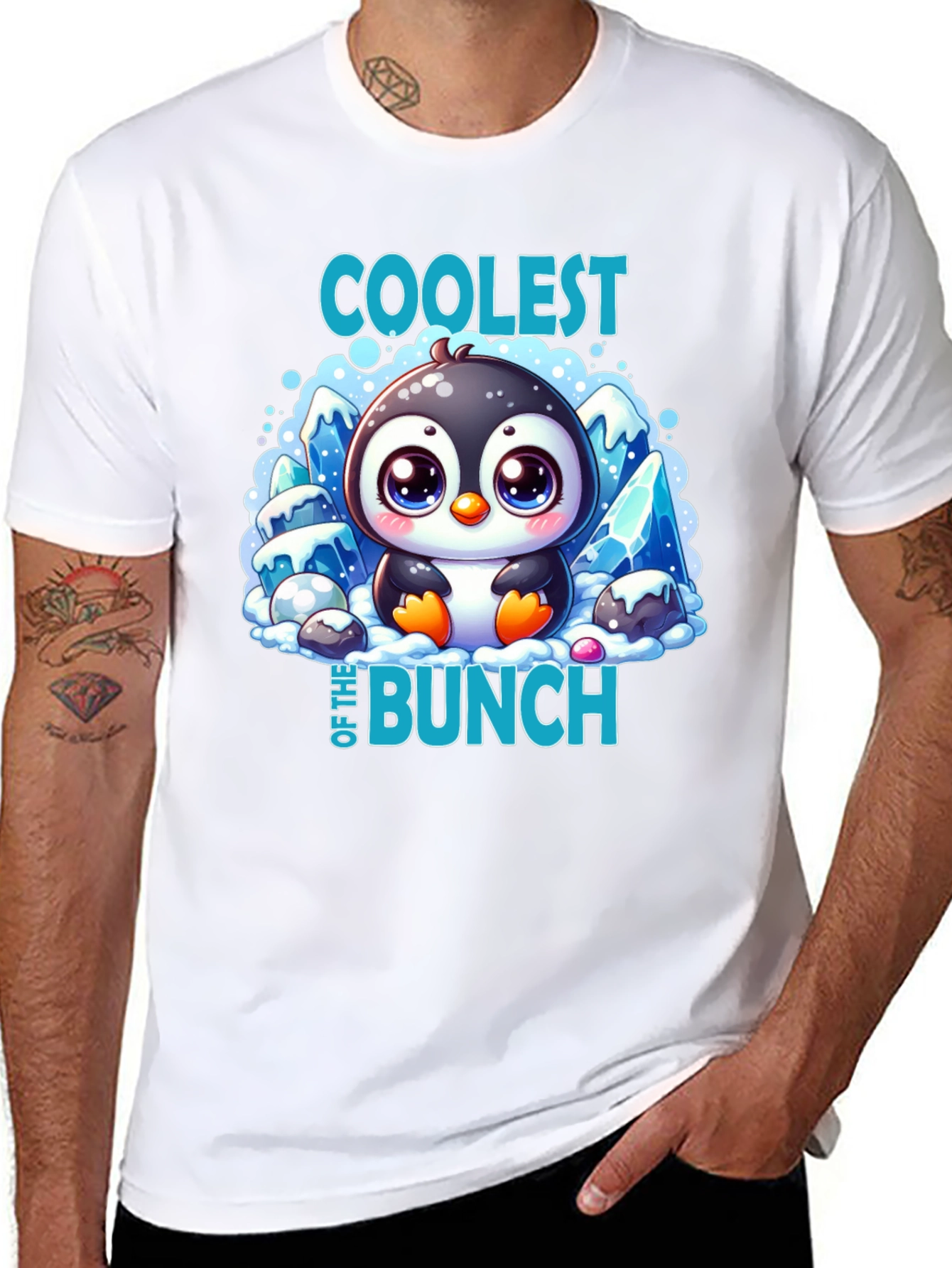Coolest Penguin Bunch T-Shirt