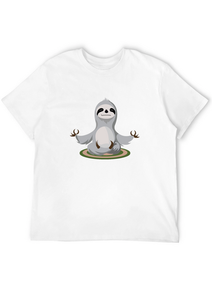 Meditating Sloth Graphic Tee