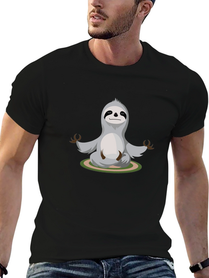 Meditating Sloth Graphic Tee