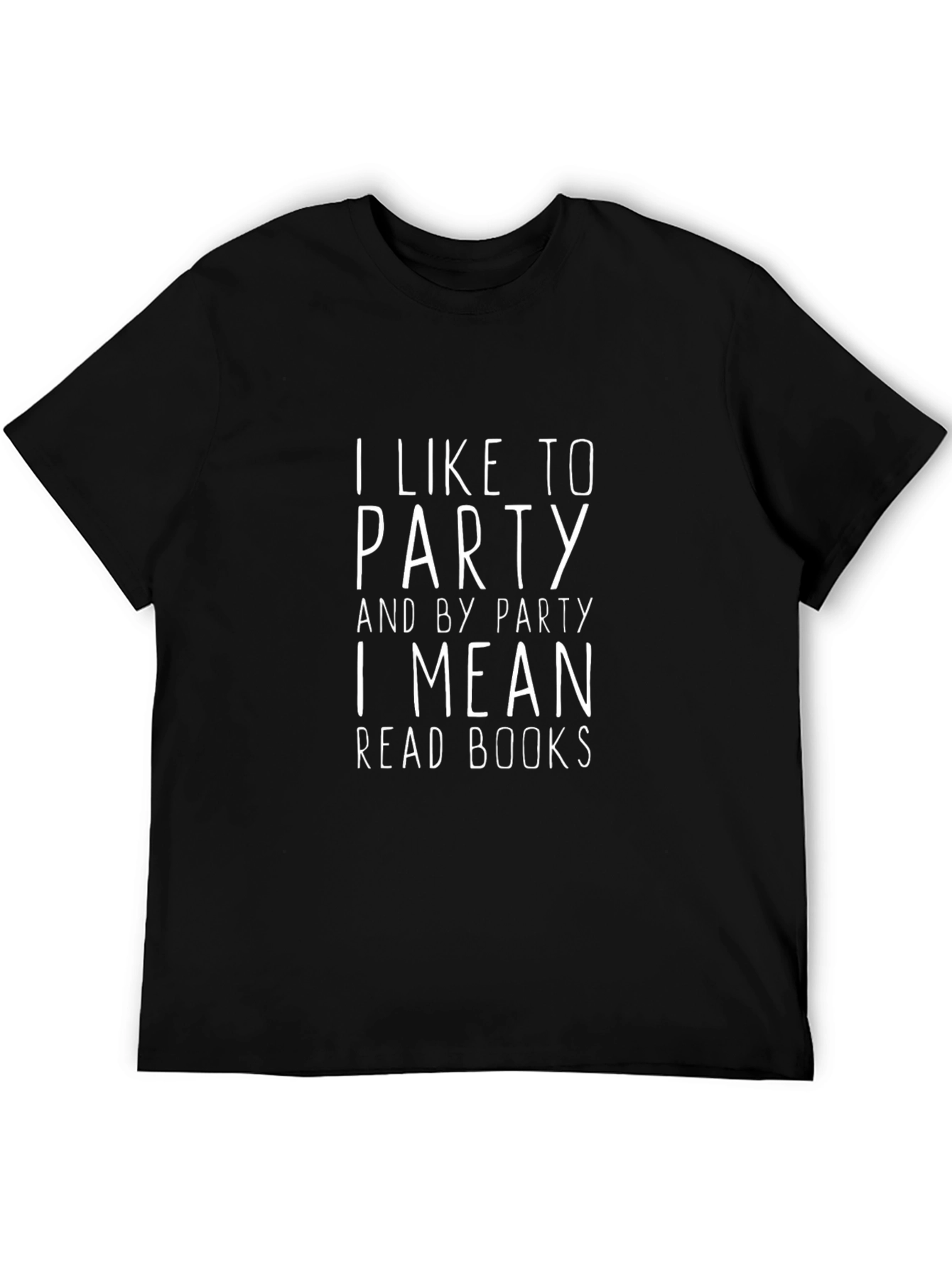 I Like to Party Funny Book Lover T-Shirt