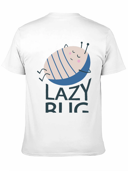 Lazy Bug Graphic T-Shirt - Relaxed Fit Soft Cotton