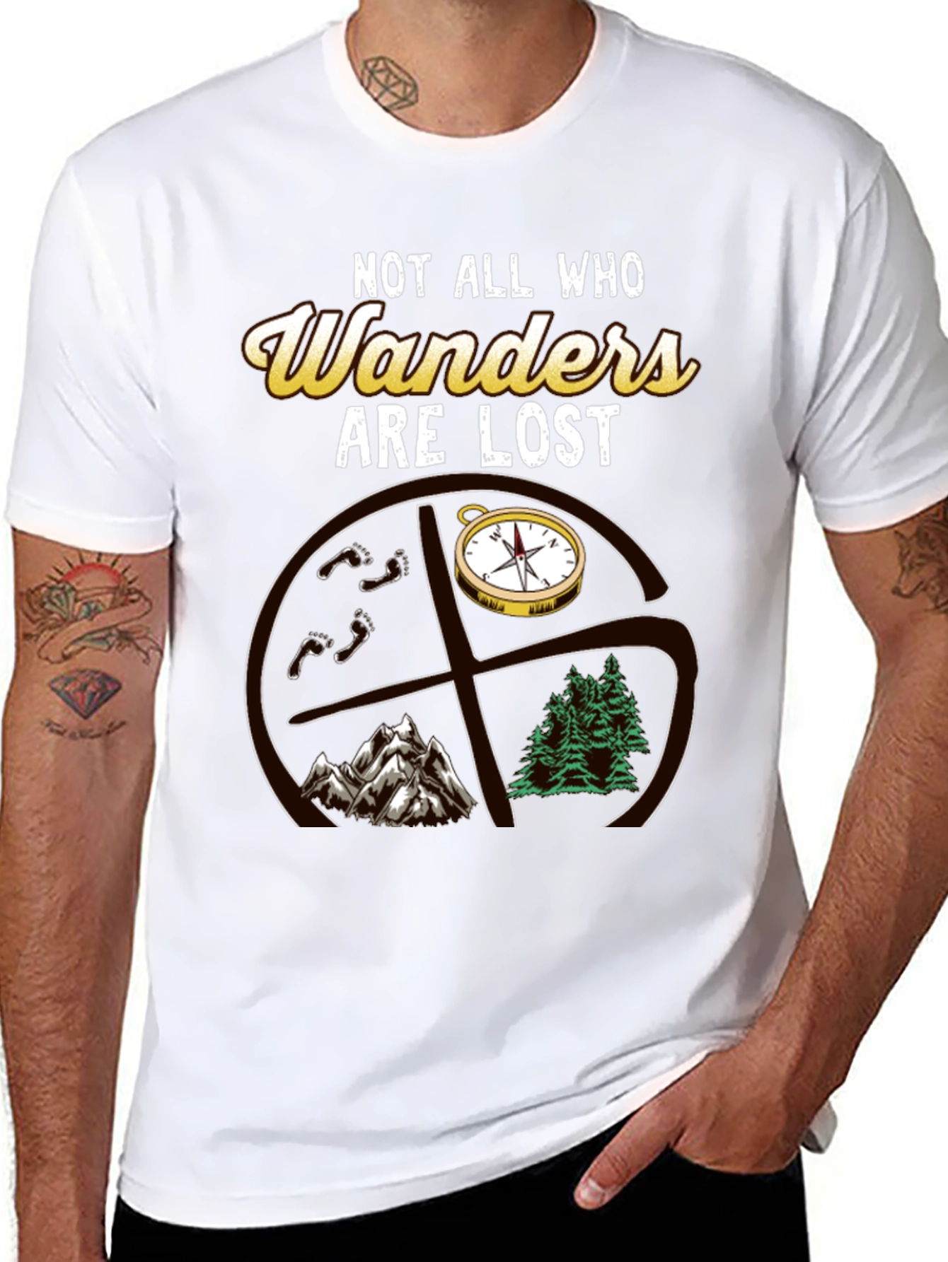 Not All Who Wander Are Lost T-Shirt