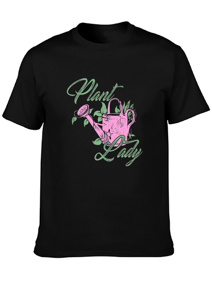Plant Lady Graphic Tee - Garden Lovers T-Shirt