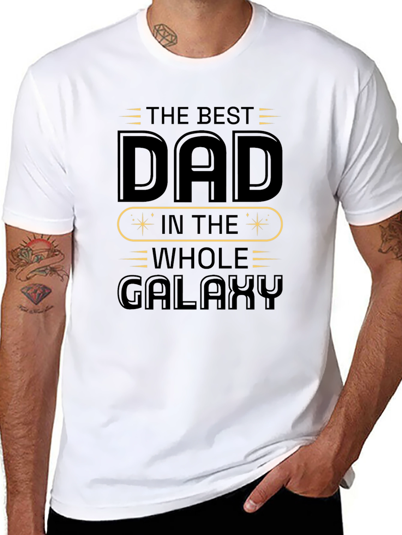 Best Dad in the Galaxy T-Shirt