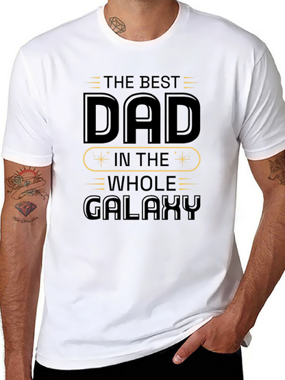 Best Dad in the Galaxy T-Shirt
