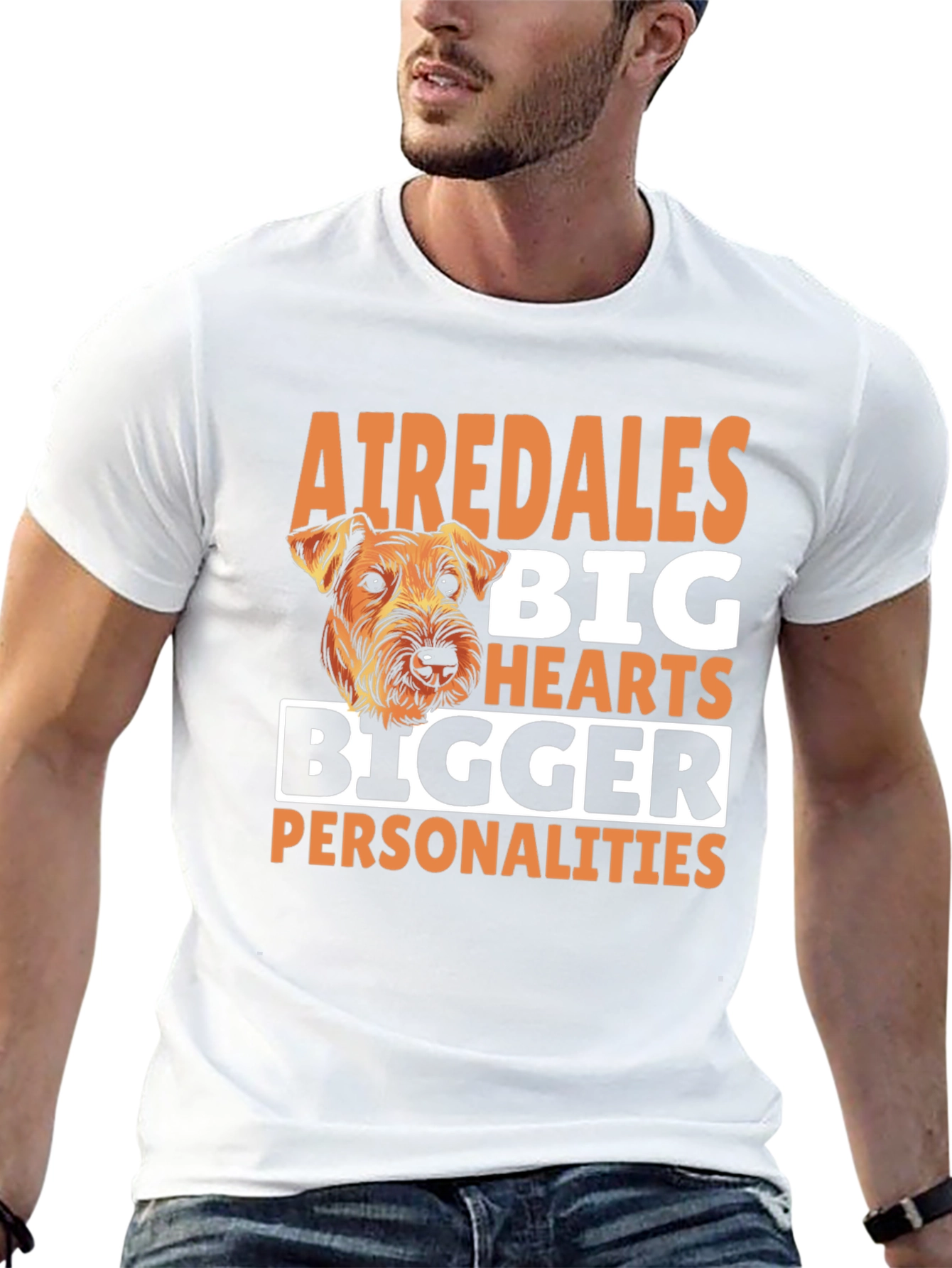 Airedales Big Hearts T-Shirt