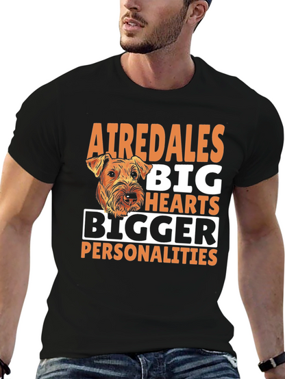 Airedales Big Hearts T-Shirt