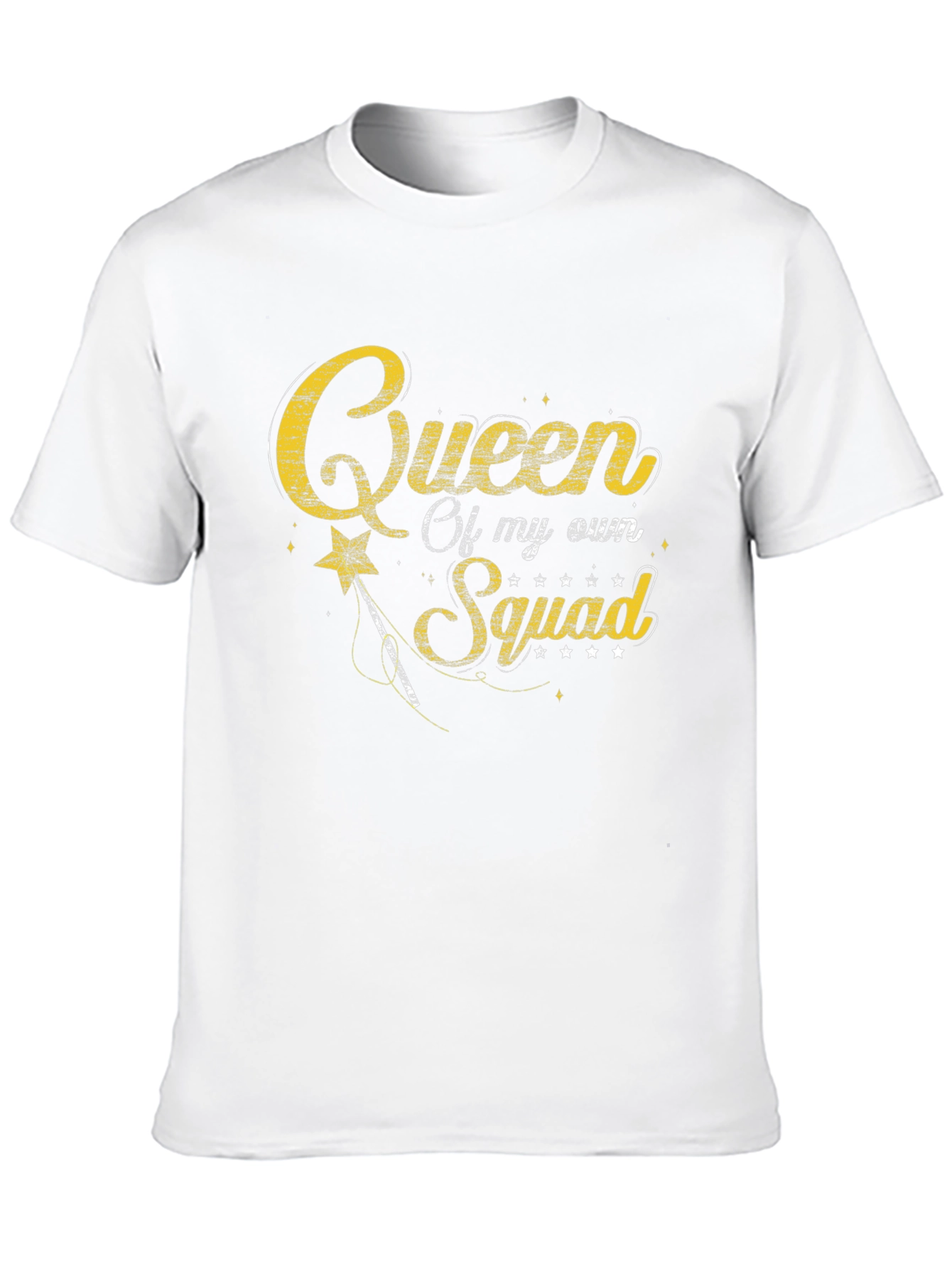 Queen of My Own Squad Black T-Shirt