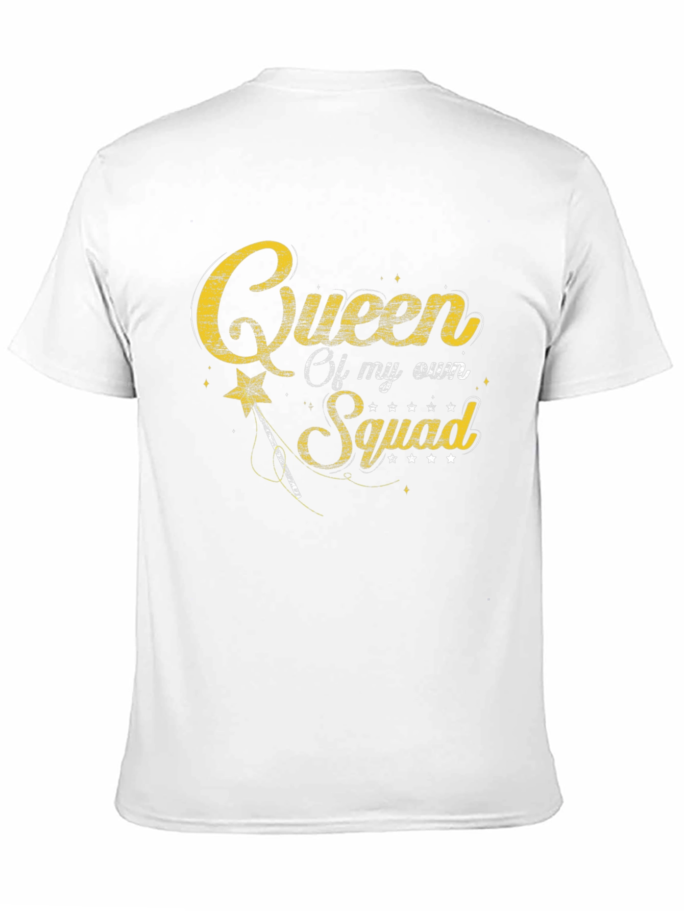 Queen of My Own Squad Black T-Shirt
