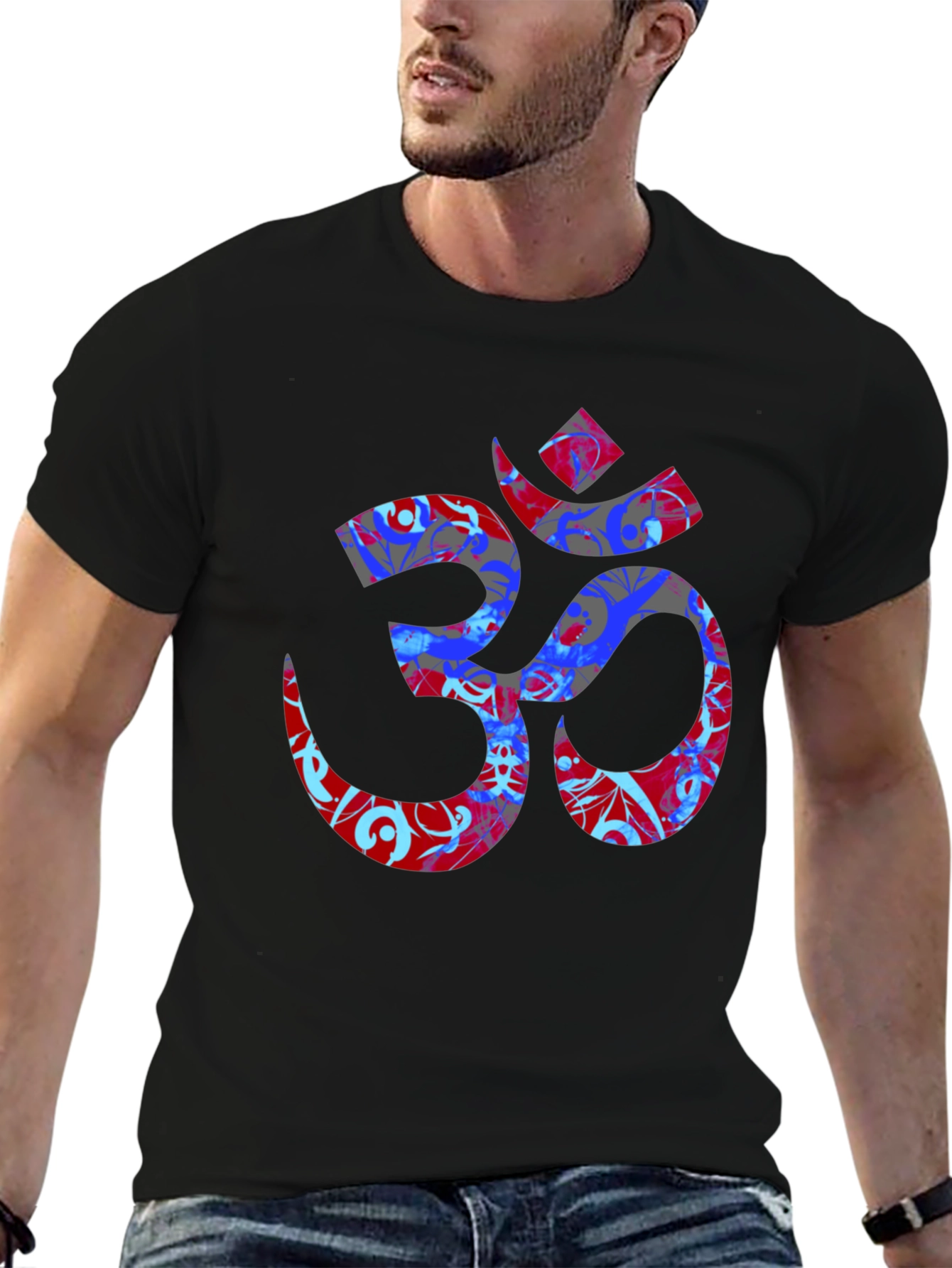 Om Symbol Graphic Tee - Unique Design