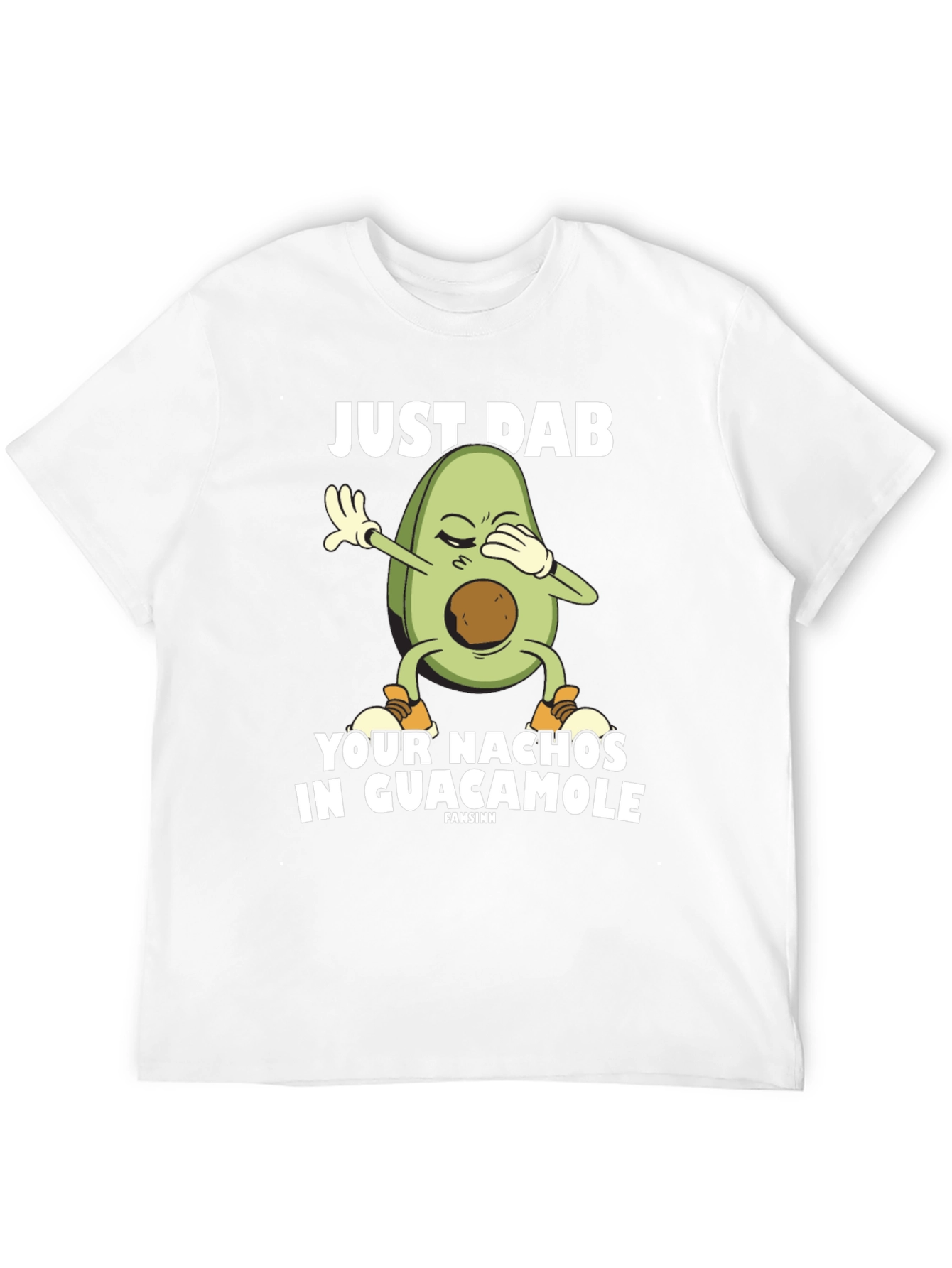Just Dab Your Nachos in Guacamole Black T-Shirt