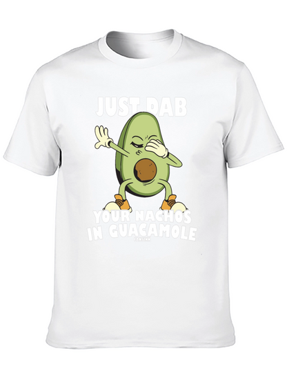 Just Dab Your Nachos in Guacamole Black T-Shirt