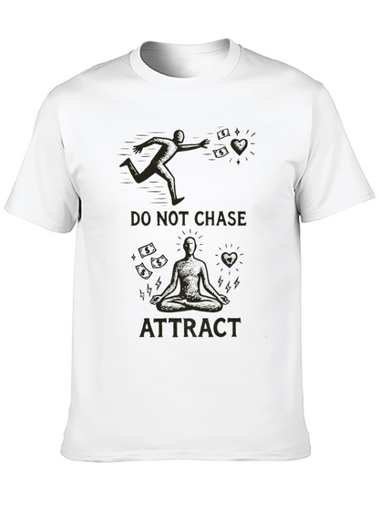 Do Not Chase Attract Graphic T-Shirt