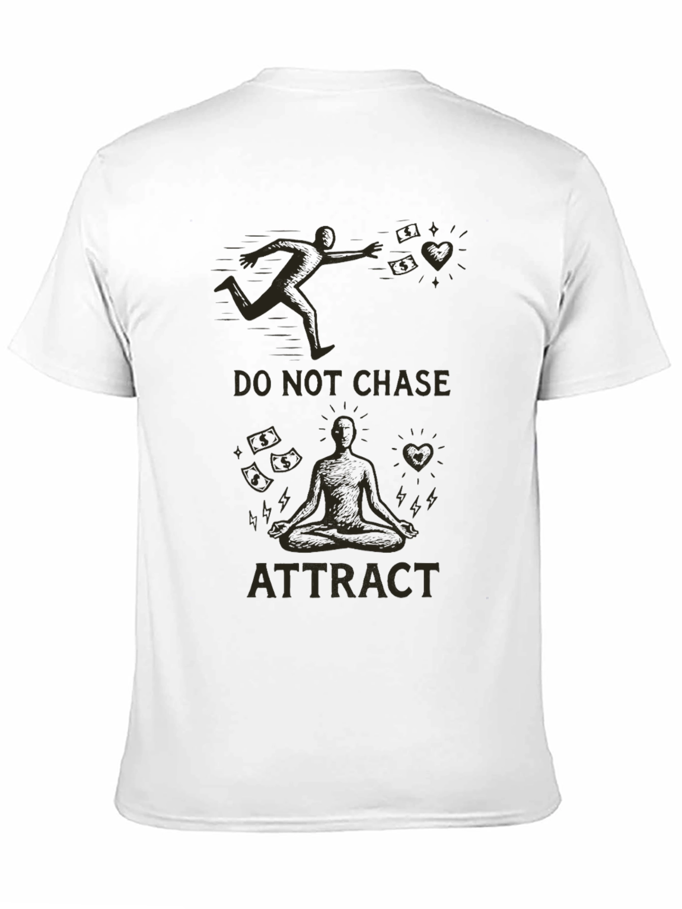 Do Not Chase Attract Graphic T-Shirt