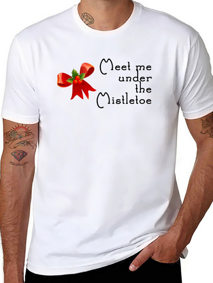 Mistletoe Christmas Graphic Tee