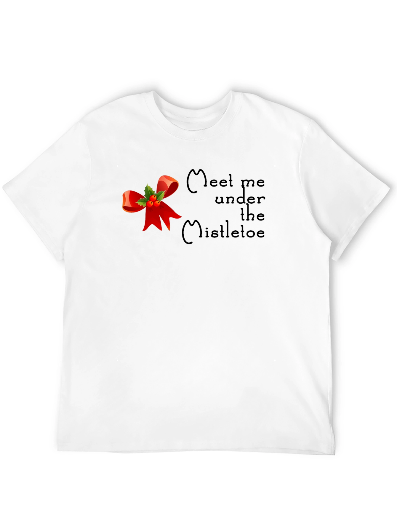 Mistletoe Christmas Graphic Tee