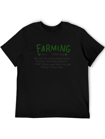 Farming Definition Graphic Tee