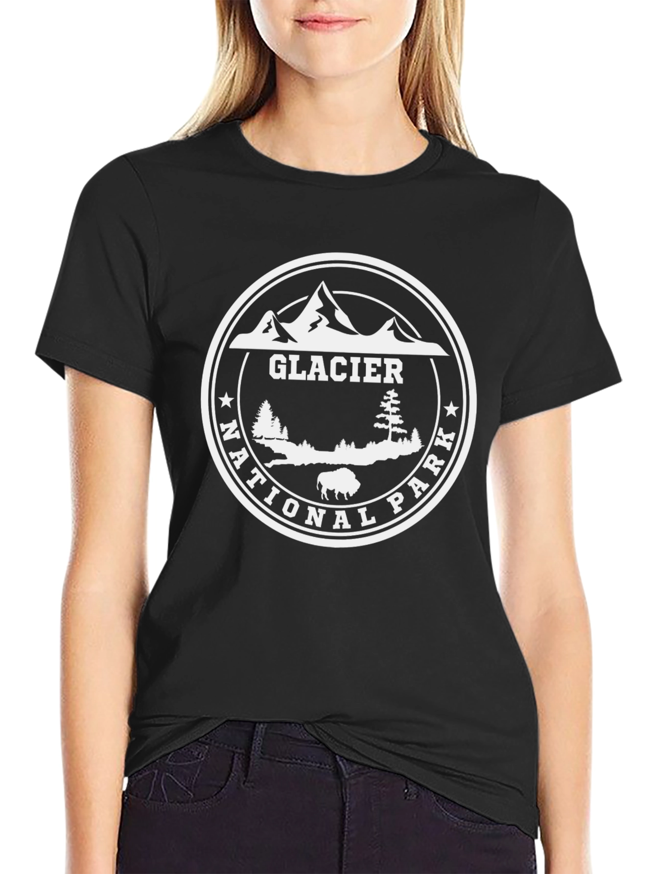Glacier National Park Graphic T-Shirt
