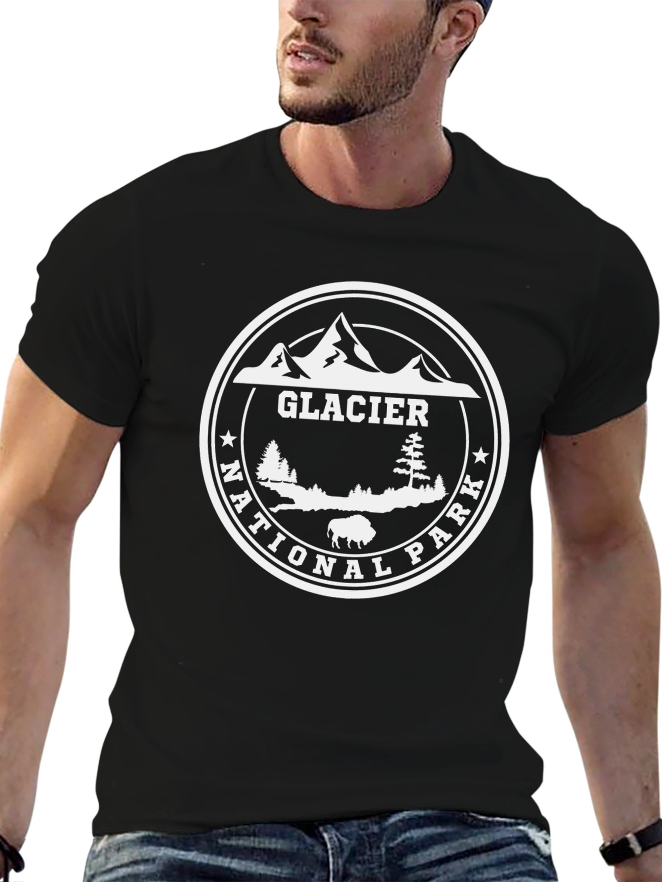 Glacier National Park Graphic T-Shirt