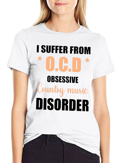 Funny Country Music Disorder T-Shirt