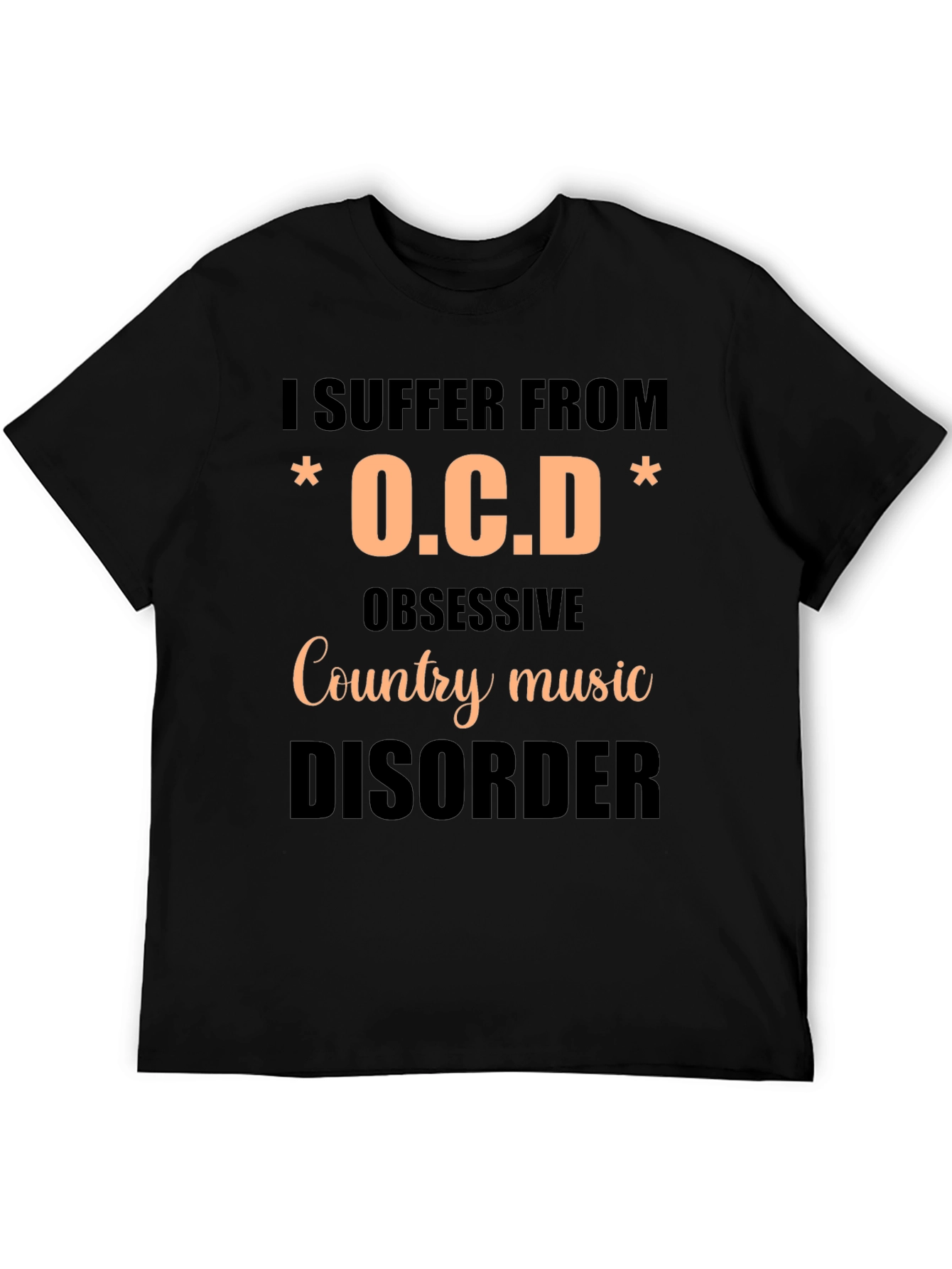 Funny Country Music Disorder T-Shirt