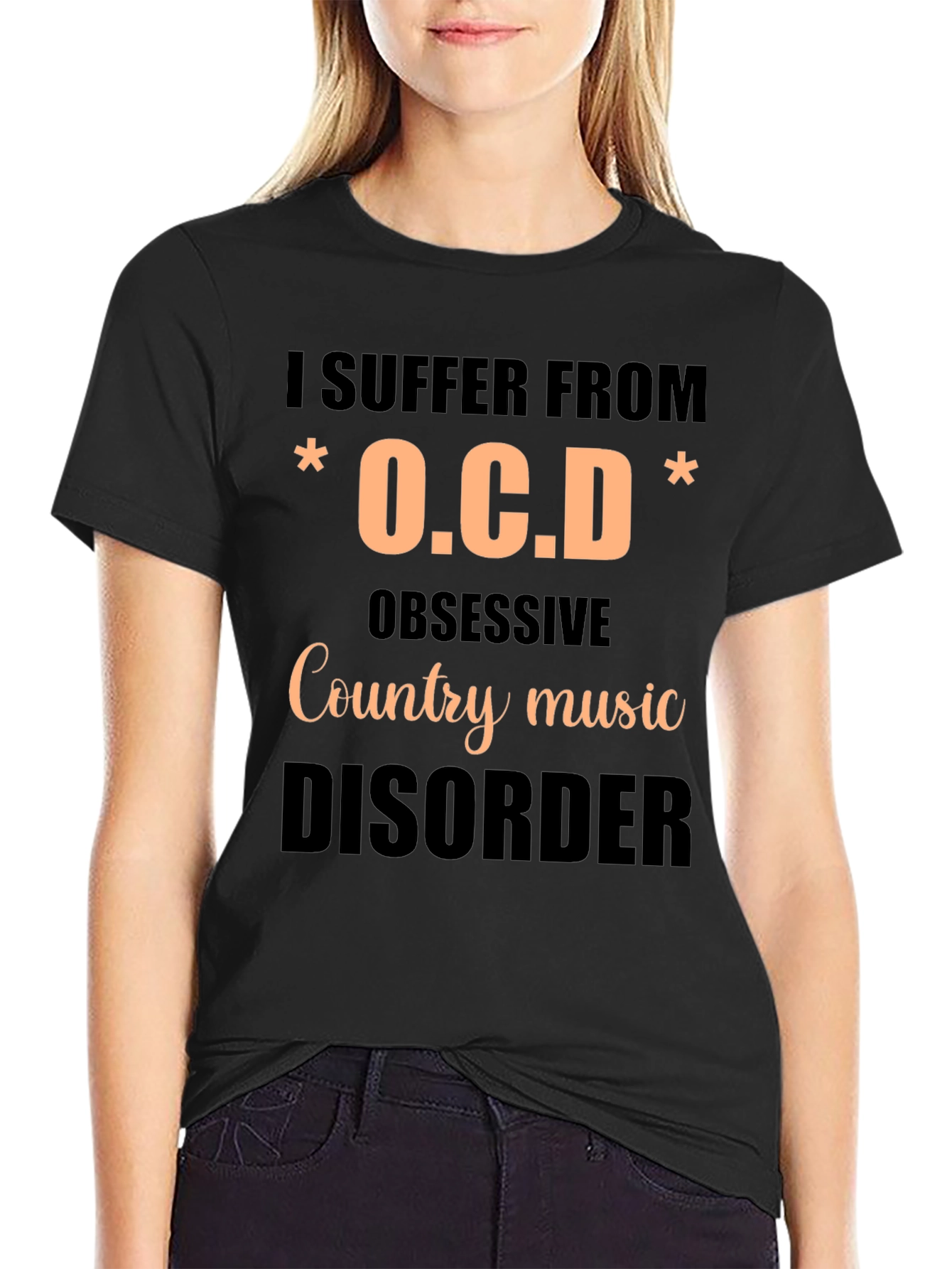 Funny Country Music Disorder T-Shirt