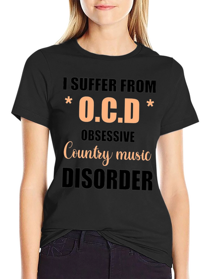 Funny Country Music Disorder T-Shirt