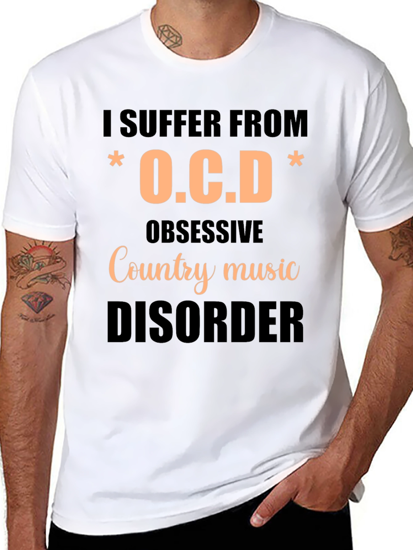 Funny Country Music Disorder T-Shirt