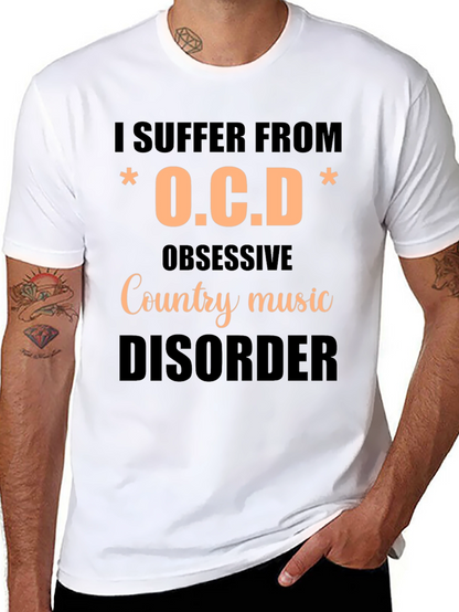 Funny Country Music Disorder T-Shirt