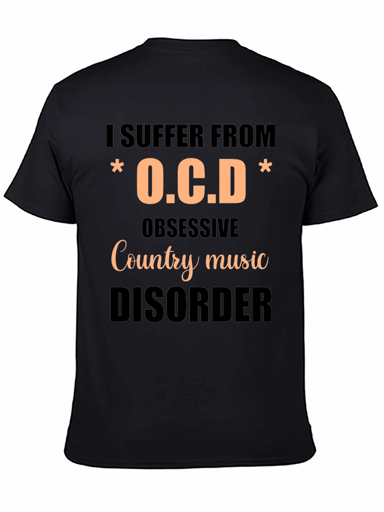 Funny Country Music Disorder T-Shirt