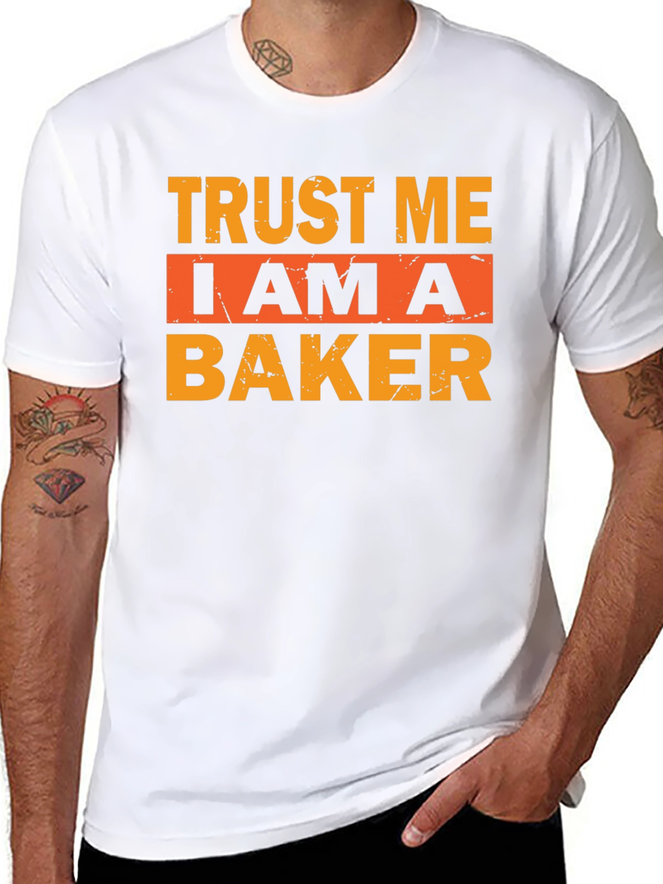 Trust Me I Am A Baker T-Shirt - Black