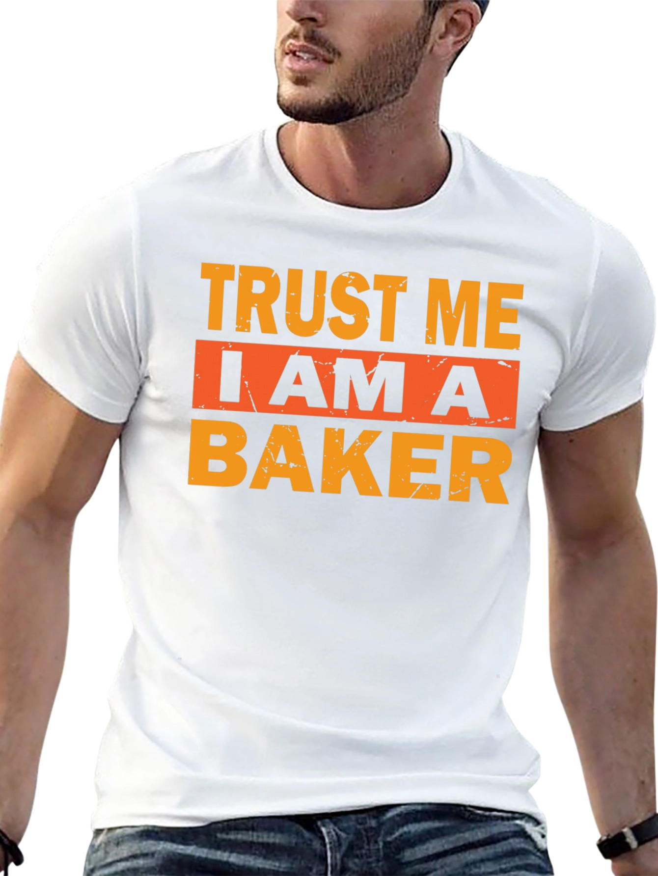 Trust Me I Am A Baker T-Shirt - Black