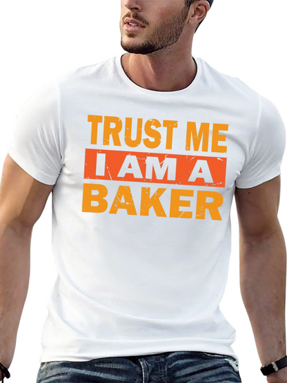Trust Me I Am A Baker T-Shirt - Black