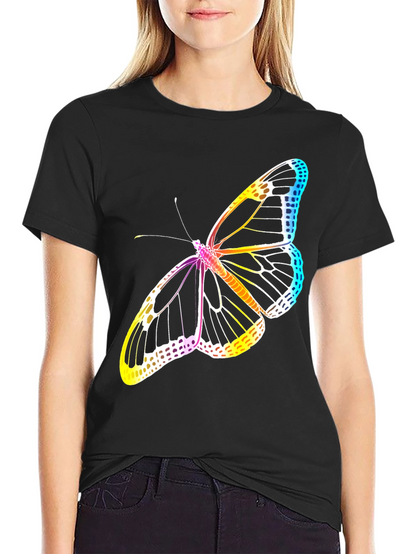 Butterfly Graphic Tee - Mens Black T-Shirt