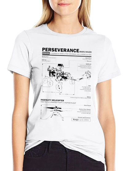 Perseverance Mars Rover Graphic T-Shirt