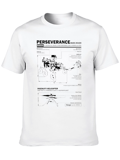 Perseverance Mars Rover Graphic T-Shirt