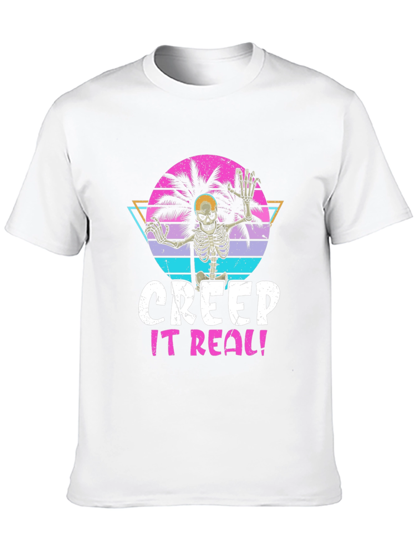 Creep It Real Skeleton Graphic Tee