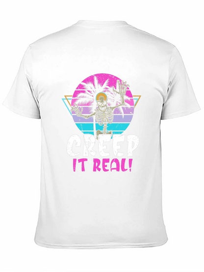 Creep It Real Skeleton Graphic Tee