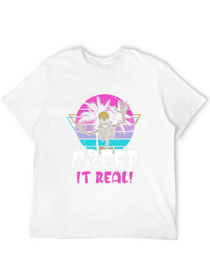 Creep It Real Skeleton Graphic Tee